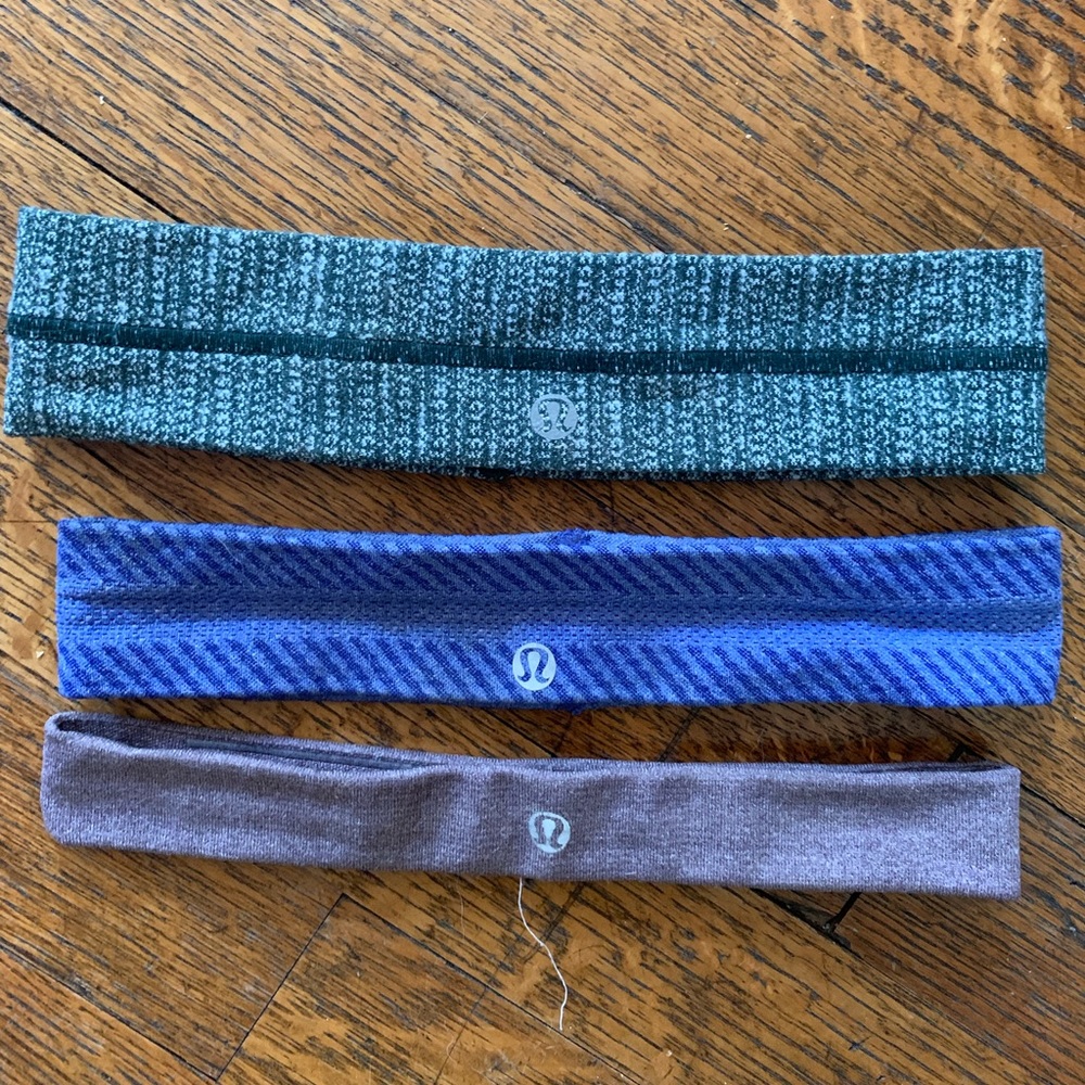 3 lululemon headbands - Picture 1 of 1